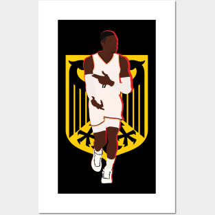 Dennis Schroder 17 Germany FMVP 2023 Collage Posters and Art